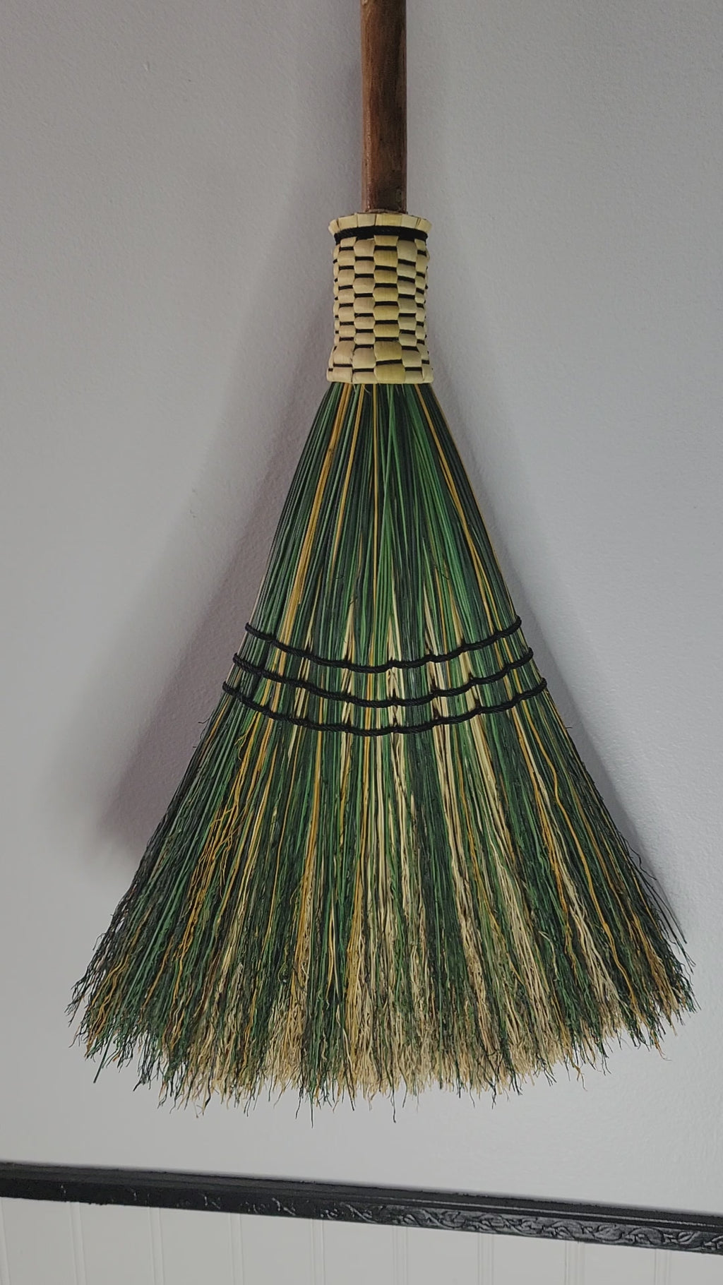 Hardwood Kitchen Broom